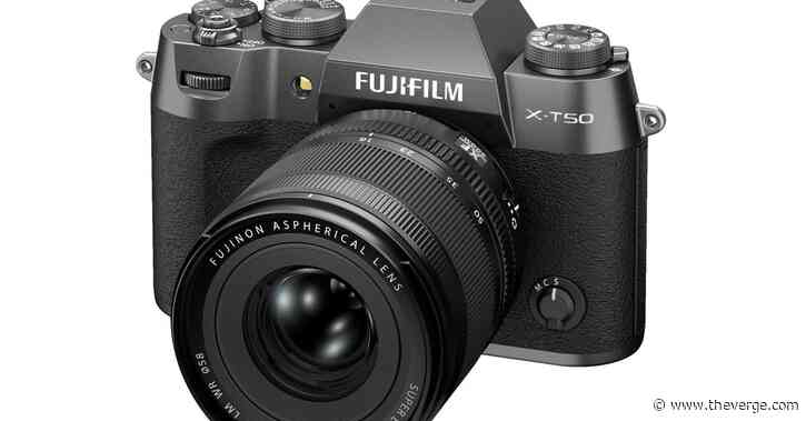 Fujifilm’s new X-T50 has a film simulation dial — and a questionable price