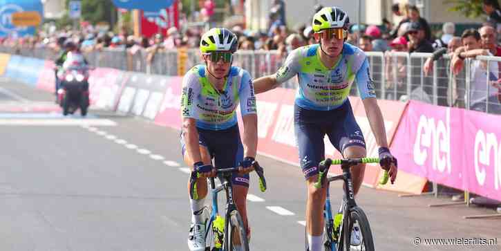 Giro 2024: Madis Mihkels en Jenthe Biermans komen na valpartij met schrik vrij