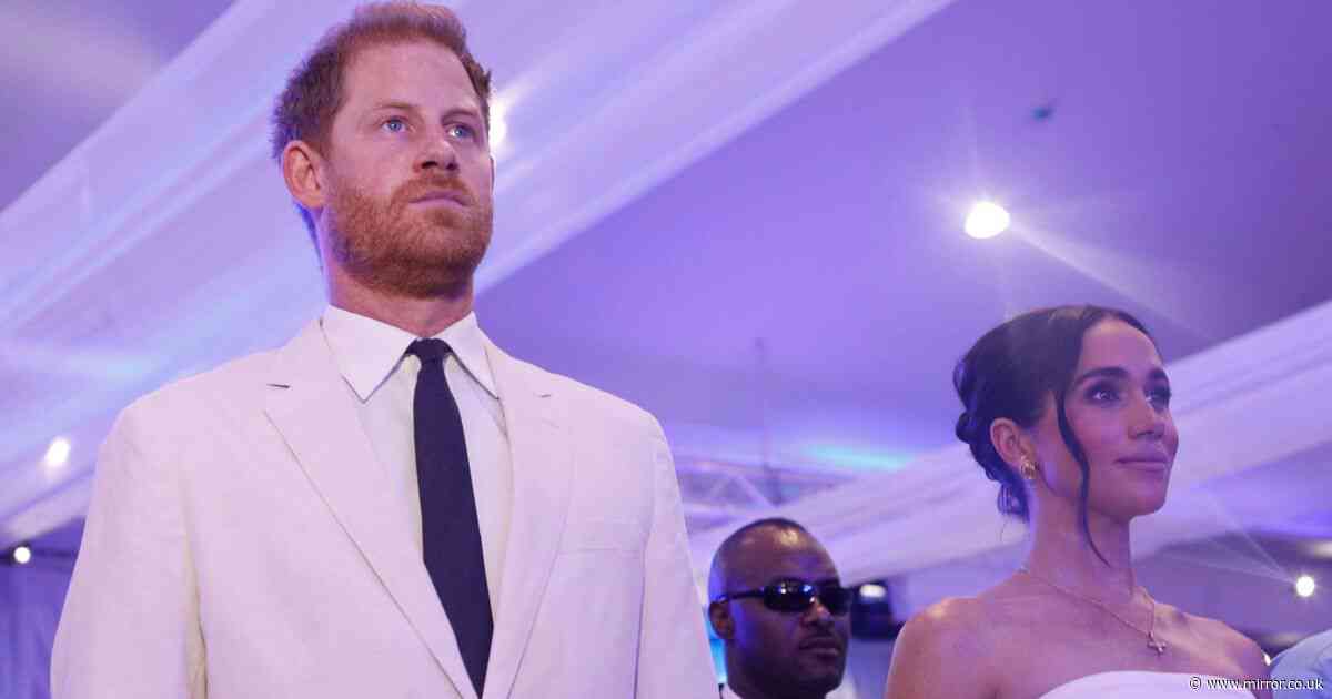 Prince Harry and Meghan Markle slammed for not singing national anthem on Nigeria trip