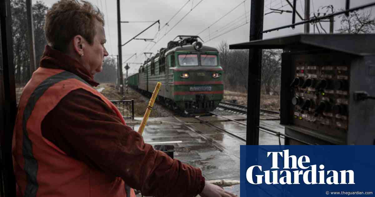 The families risking everything to keep Ukraine’s trains running – photo essay