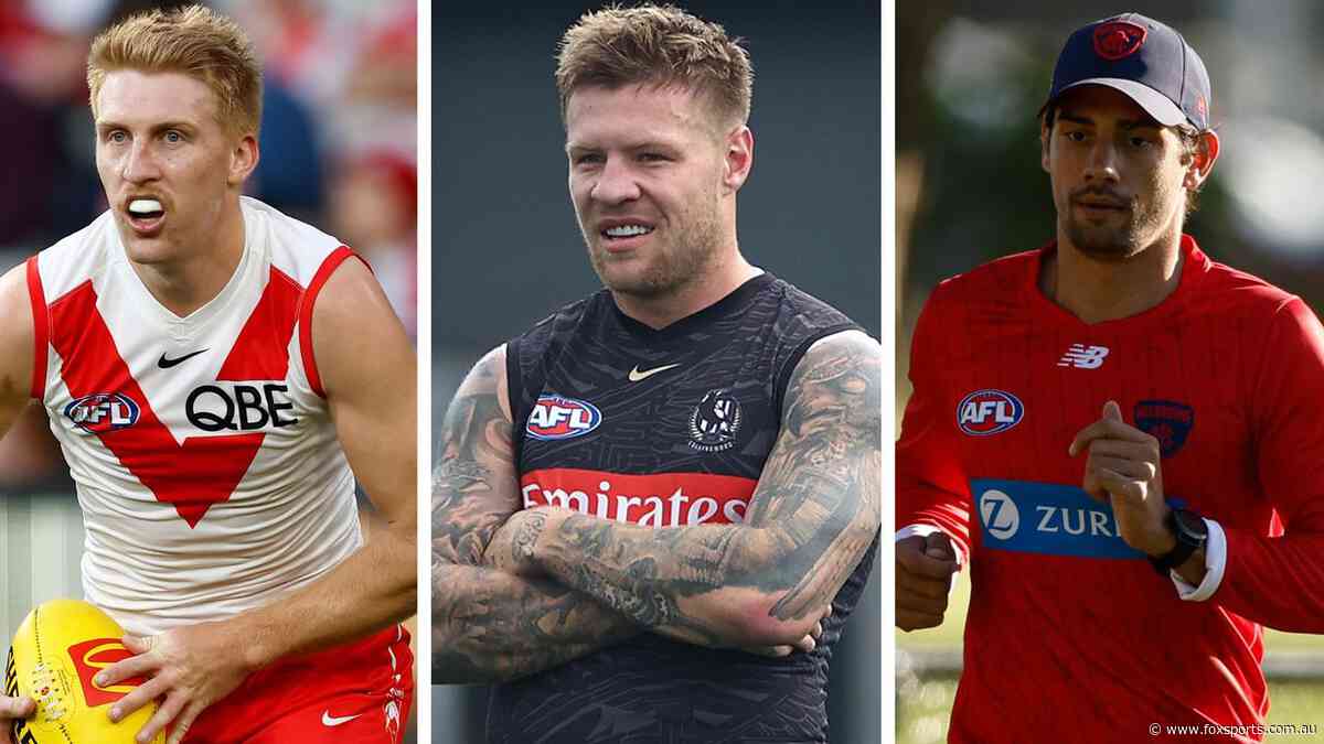 AFL Teams Round 10: Swan to miss blockbuster; Tigers, Hawks debuts locked in as Freo weigh up call