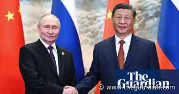 Xi welcomes Putin in Beijing as state visit gets under way – video