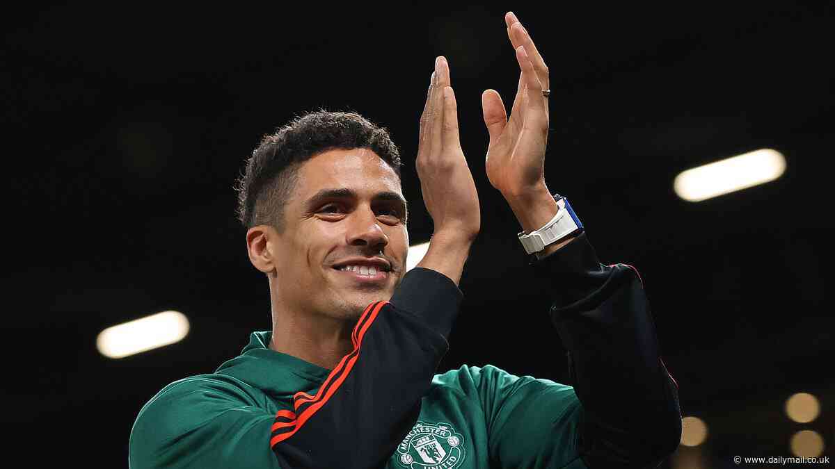 Raphael Varane pays emotional farewell to Old Trafford ahead of impending Man United exit... as disastrous cost of his transfer is laid bare