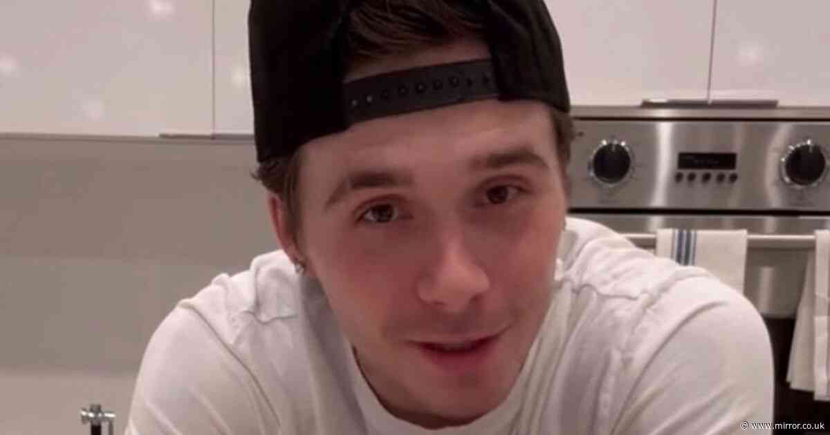 Brooklyn Beckham hits back at trolls who say he's not a 'real chef'