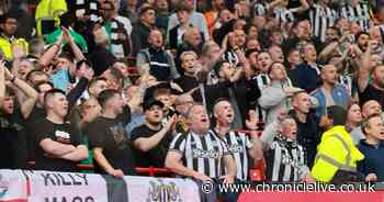 Pictures of Newcastle fans at Old Trafford as Magpies suffer defeat to Manchester United