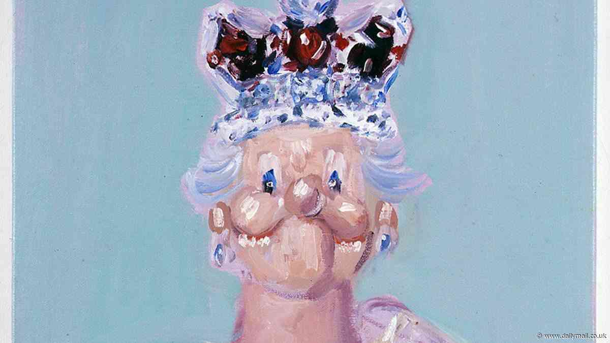 From a toothless Queen Elizabeth II to a semi-naked Prince Philip and Princess Diana with pizza! The strangest royal portraits as Jonathan Yeo's depiction of King Charles is hailed as the 'most progressive in a very long time'