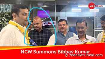 Swati Maliwal Assault Incident: NCW Summons Arvind Kejriwal`s Aide Bibhav Kumar; BJP Sharpens Attack