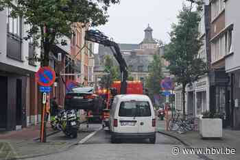 19 voertuigen getakeld in Hasseltse binnenstad voor ‘veegplan’, ook vrijdag is het opletten
