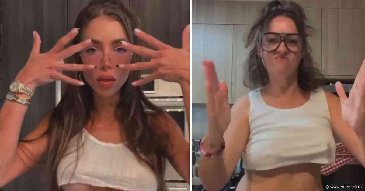 Aussie mum Celeste Barber mocks model's sexy dance video and has internet in stitches