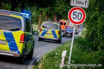 Motorradfahrer bei Alleinunfall nahe Altenbeken schwer verletzt