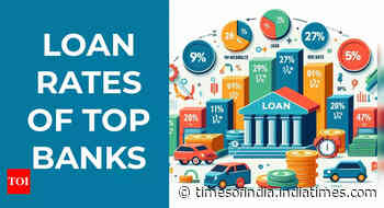 Latest loan interest rates from top banks: SBI, HDFC Bank, Bank of Baroda, Canara Bank, PNB in May 2024