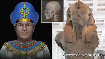 Meet the 'richest man who ever lived': Scientists recreate the face of Tutankhamun's grandfather, Amenhotep III, for the first time in 3,400 years