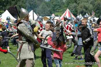 Ridders raken slaags in Rivierenhof tijdens Quaeye Werelt