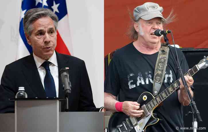 US Secretary Of State covers ‘Rockin’ In The Free World’ in Kyiv – to mixed reactions from Ukraine