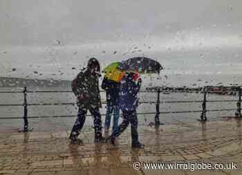 Met Office issues weather warning as rain to hit Wirral
