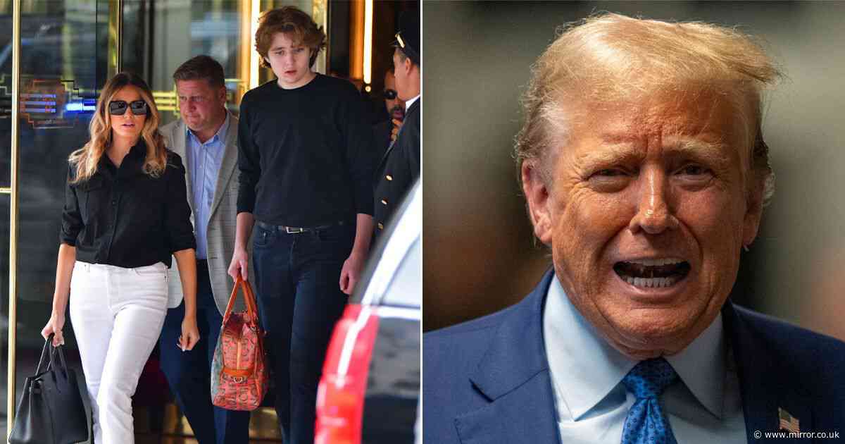 Melania Trump keeps son Barron in 'tight bubble' to protect him from Donald's chaos