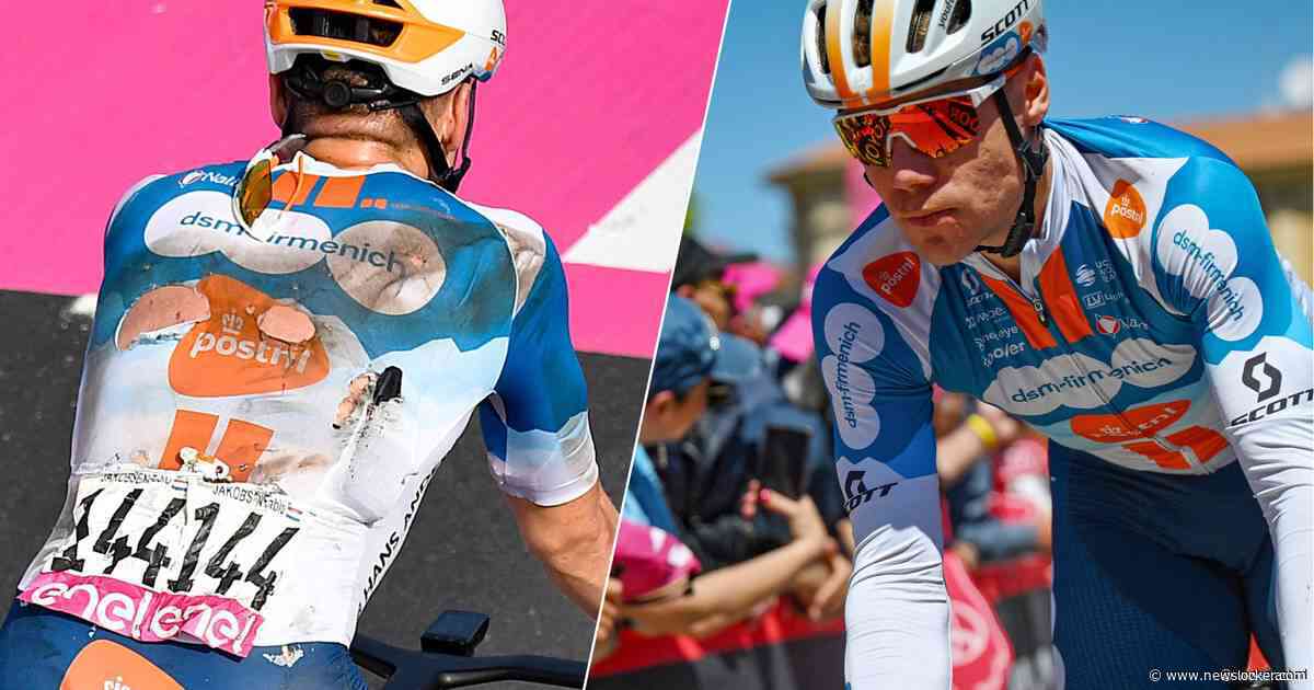 Fabio Jakobsen stapt uit Giro d’Italia na crash: ‘Heel vervelend’