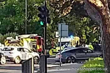 Croydon Road Elmers End incident: Pictures from scene