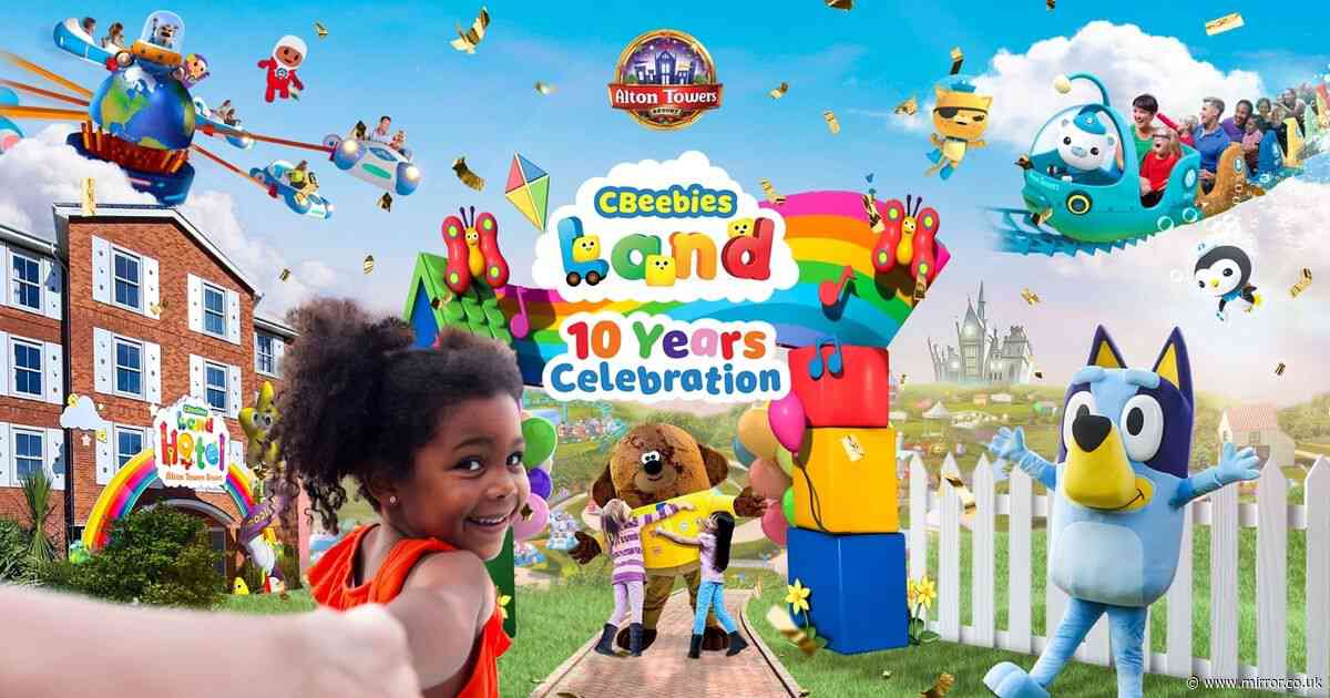 Win the ultimate CBeebies experience at Alton Towers Resort, including an overnight themed sleepover!