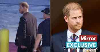 Prince Harry 'downcast and upset in LA as he tries desperately to put a brave face on UK visit'