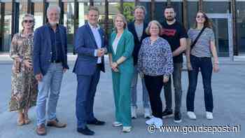 Goudse delegatie op bezoek bij zusterstad Kongsberg
