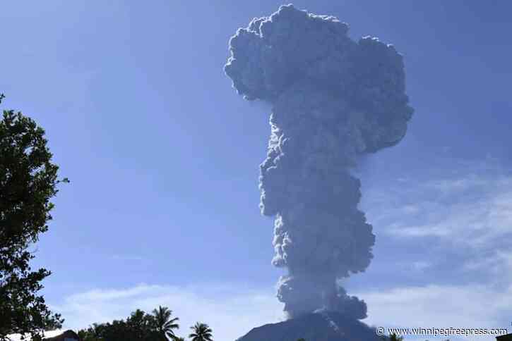 Indonesia raises alert for Mount Ibu volcano to highest level following a series of eruptions