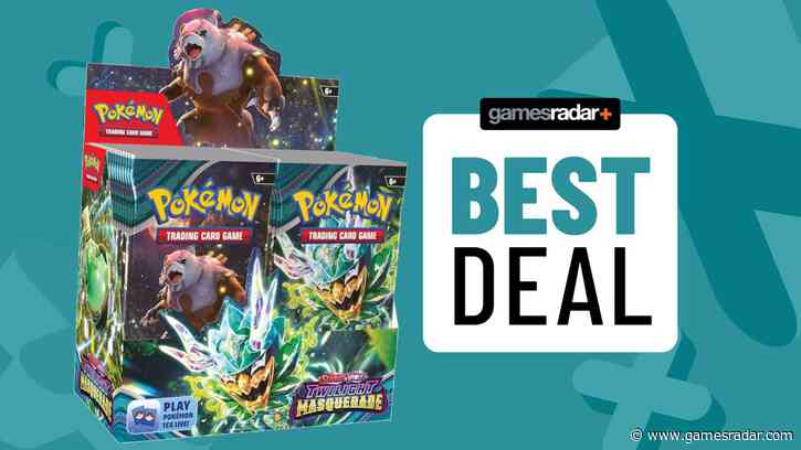 Quick, the Pokemon Twilight Masquerade booster box just hit its lowest price