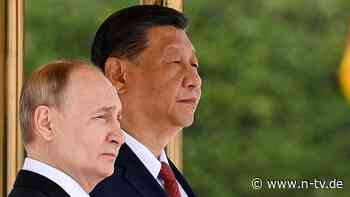 Beziehung soll ausgebaut werden: Xi und Putin geben sich als Friedensstifter