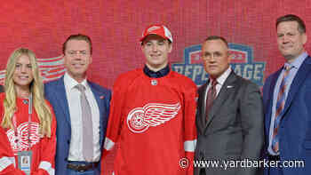 Red Wings First Rounder Rises Up For Griffins in Game 1
