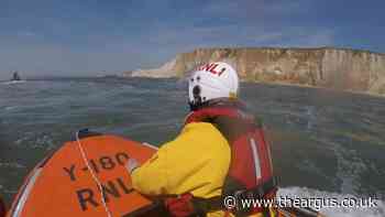 RNLI rescue Seaford beachgoers on hottest day of the year