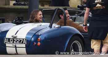 23 photos of Natalie Portman and John Krasinski as city centre filming continues