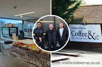 Six recently opened or soon to open cafes for Watford