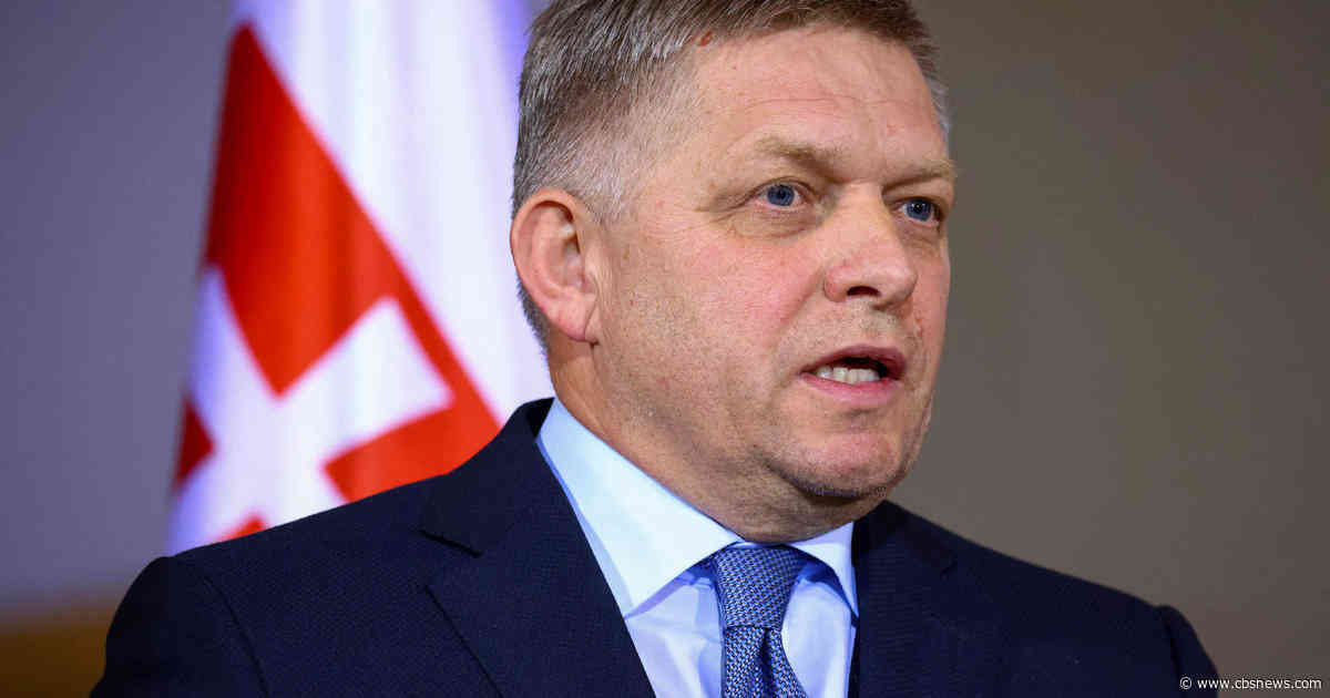 Man accused of shooting Slovak leader had "political motivation," official says