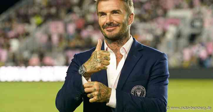David Beckham wird Modedesigner