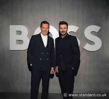 Boss and Becks: David Beckham set to design multiple Hugo Boss clothing collections