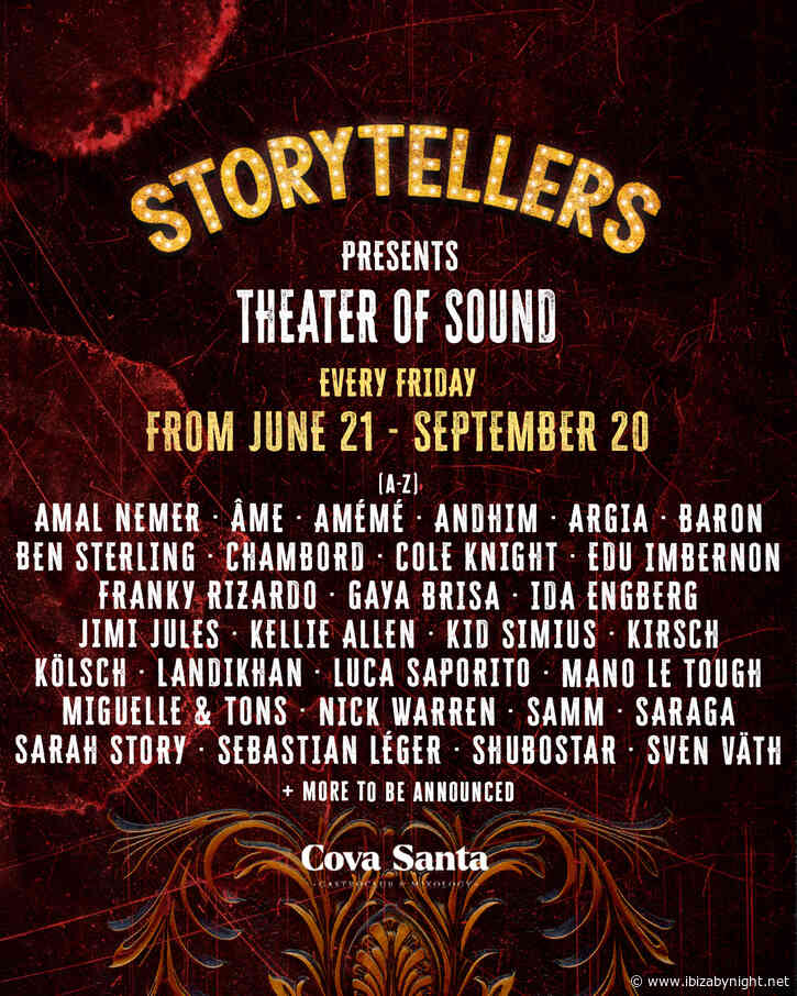 STORYTELLERS announces its lineup for  the 2024 season!