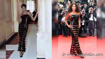 Festival de Cannes: Quand Naomi Campbell recycle une robe Chanel qu'elle a porté en 1996