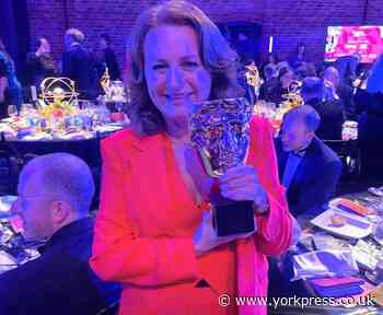 Former York College's Lisa Parkinson BAFTA, Oscar and Emmy win