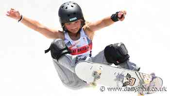 Sky Brown's Olympic gold medal dream is cast into doubt after suffering a knee injury... as 15-year-old skateboarding prodigy faces a race against time to be fit for final qualifier