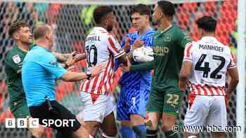 Stoke and Plymouth fined over players' clash