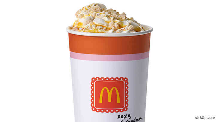 McDonald's announces 'Grandma McFlurry': But what's in it?