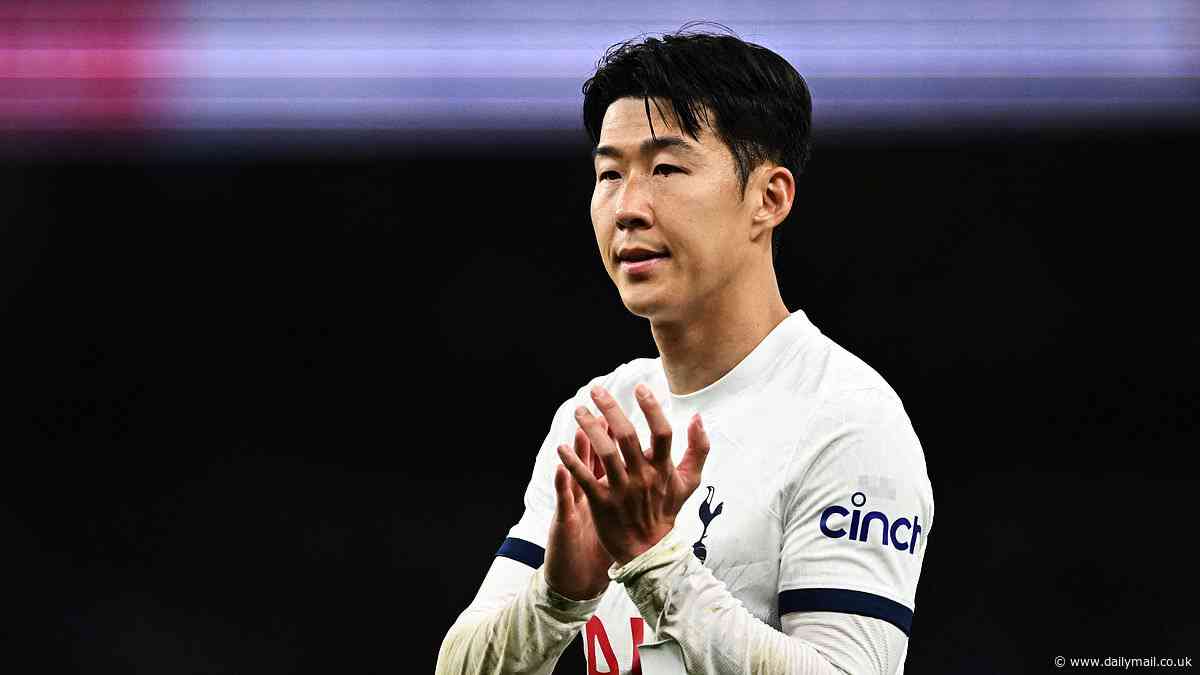 Son Heung-min opens up on THAT miss against Man City... and urges Spurs fans to get behind Ange Postecoglou after he slammed fans for cheering on Pep Guardiola's side