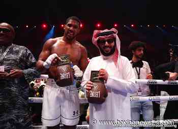 Turki Alalshikh Lays Out Grand Plans for Anthony Joshua  A Massive Card in Wembley