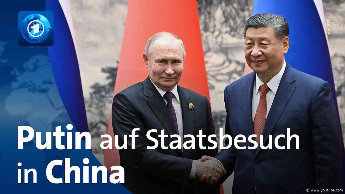 Russlands Präsident Putin beginnt Staatsbesuch in China