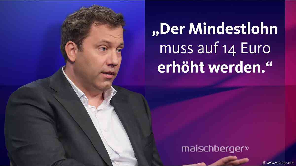 Lars Klingbeil (SPD) und Ilse Aigner (CSU) über Bürgergeld, Mindestlohn & Wehrpflicht | maischberger