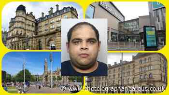 'Crime tourist' struck at well-known Bradford city centre locations