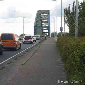 112 Nieuws:  Dikke file van Zwolle naar Hattem na kettingbotsing op Oude IJsselbrug