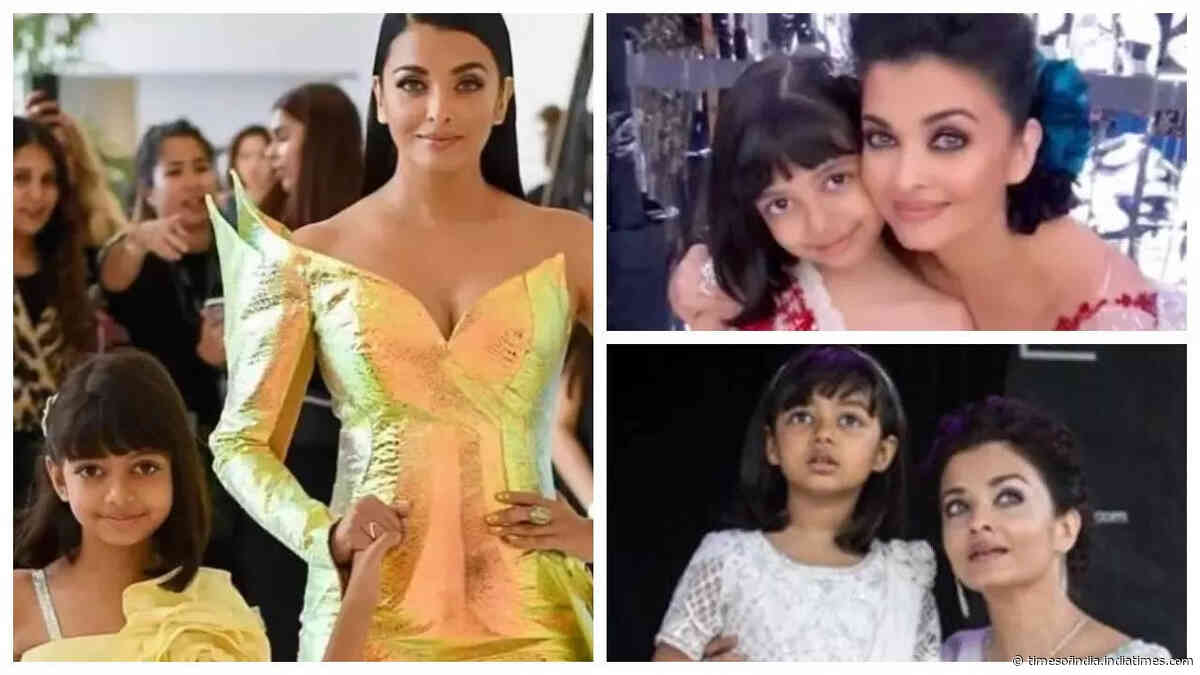 5 times Aishwarya-Aaradhya twinned in matching outfits