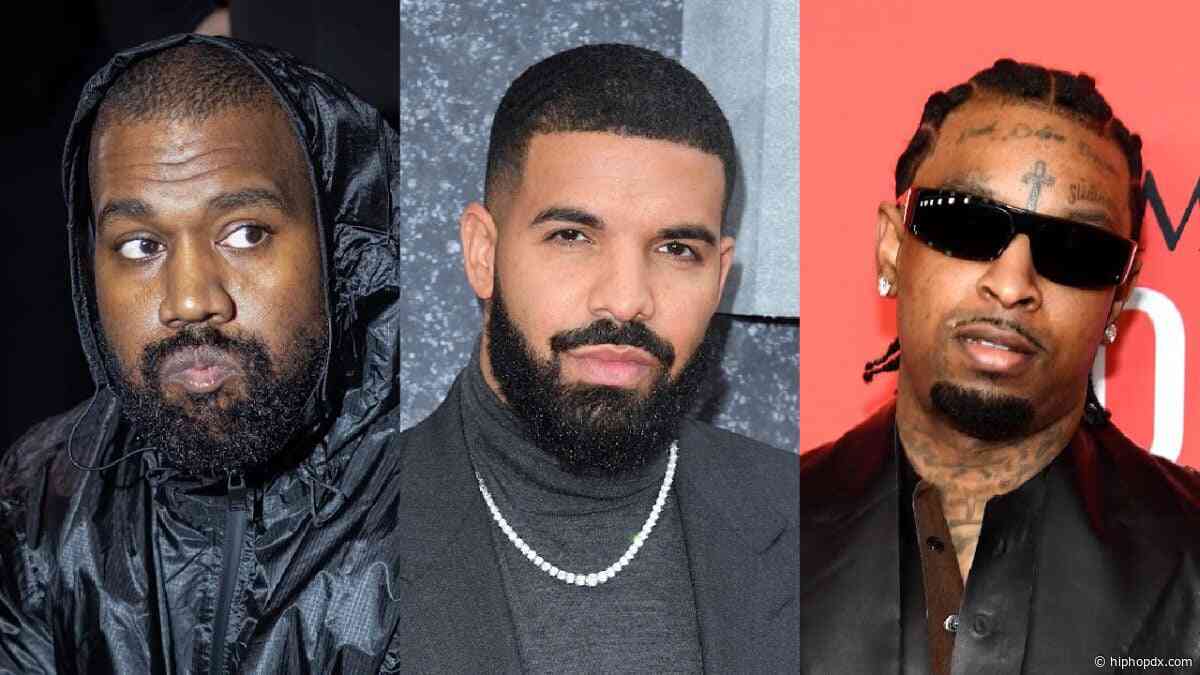 Kanye West U-Turns On Drake Hate By Praising His 'Great' Partnership With 21 Savage
