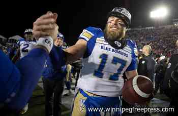 Local legend Streveler happy to be back in Winnipeg after three seasons in NFL